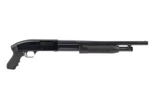 Mossberg Maverick 88 Cruiser 12 Gauge Pump Action Shotgun with 18.5 inch barrel has a front bead sight